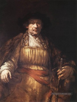 Autoportrait 1658 Rembrandt Peinture à l'huile